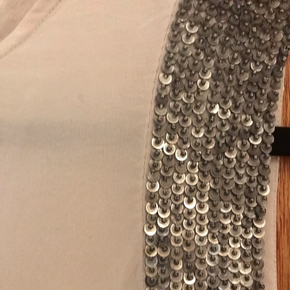 Allsaints ‘Gota’ Hand Embellished Silk Top - Picture 4 of 6